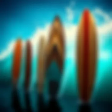 The Evolution of Surfboard Design Innovative surfboard design reflecting modern trends