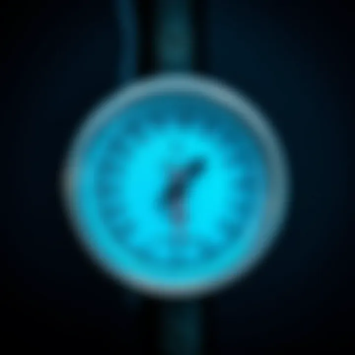 Water Temperature Guide for Wetsuit Selection Thermometer displaying water temperature