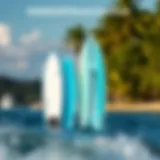 Wakesurf Board Size Chart Overview Visual representation of wakesurf board size chart