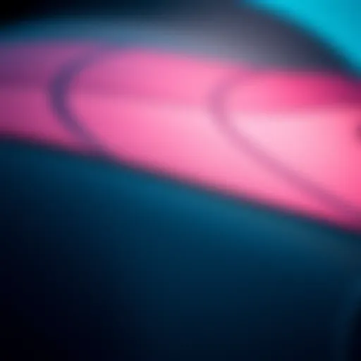 Wetsuit Material Texture Close-up of wetsuit material showcasing its texture and flexibility